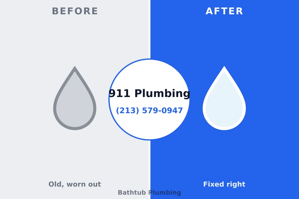 Before and after: plumbing company Branchville, SC